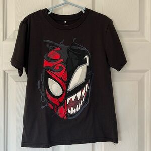 Boy's Marvel Spider-Man Venom Mask Split T-Shirt